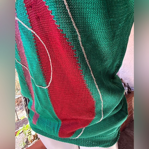 Vintage 70’s CHLOE emerald knit top😍😍 - Picture 6 of 12